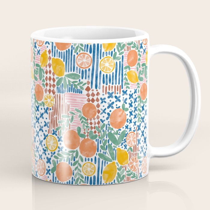 Mediterranean Fusion Citrus Coffee Mug Gallery Image 1