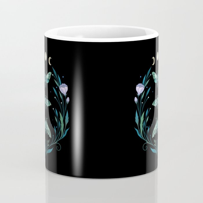 Lime Hawk Moths Night Coffee Mug Gallery Image 4