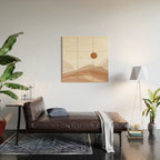 Desert Landscape II Wood Wall Art Gallery Image 2