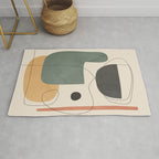 Abstract Minimal Shapes 25 Rug Gallery Image 1