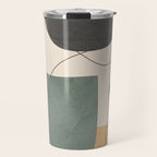 Abstract Minimal Shapes 25 Travel Mug Gallery Image 1