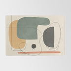 Abstract Minimal Shapes 25 Rug Gallery Image 2