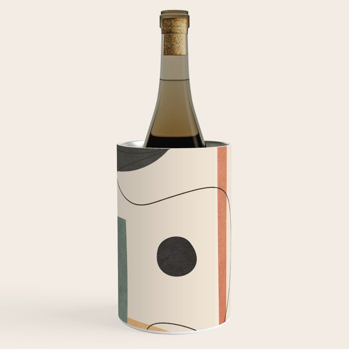Abstract Minimal Shapes 25 Wine Chiller Gallery Image 3