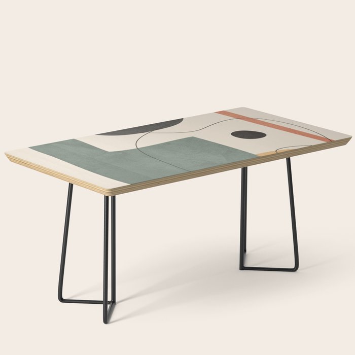 Abstract Minimal Shapes 25 Coffee Table Gallery Image 1
