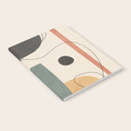 Abstract Minimal Shapes 25 Notebook Gallery Image 2