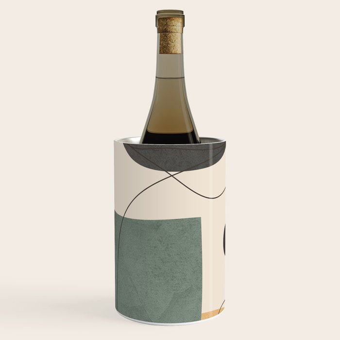 Abstract Minimal Shapes 25 Wine Chiller Gallery Image 1
