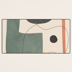 Abstract Minimal Shapes 25 Desk Mat Gallery Image 3