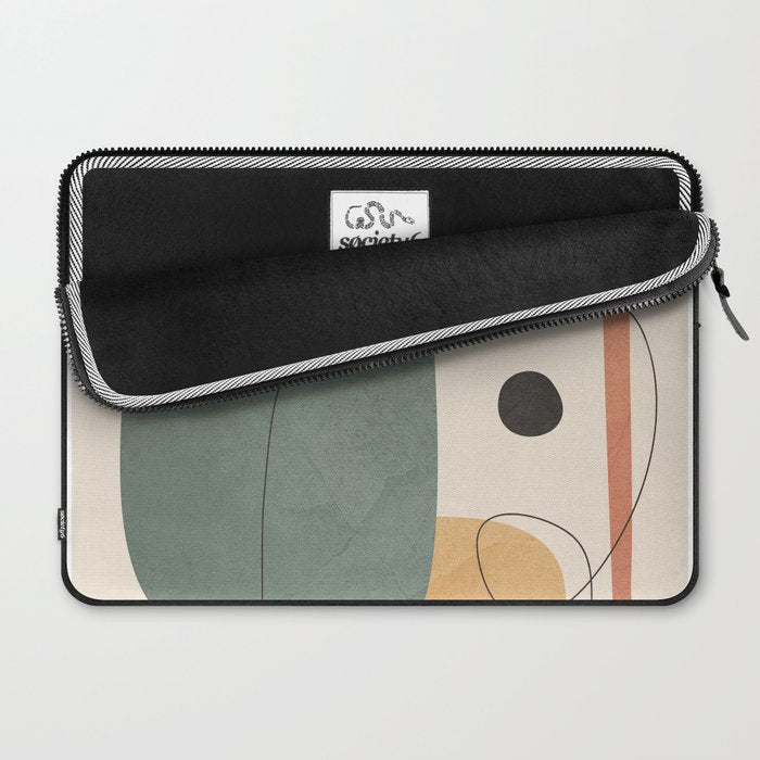 Abstract Minimal Shapes 25 Laptop Sleeve Gallery Image 2
