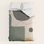 Abstract Minimal Shapes 25 Comforter Gallery Image 6