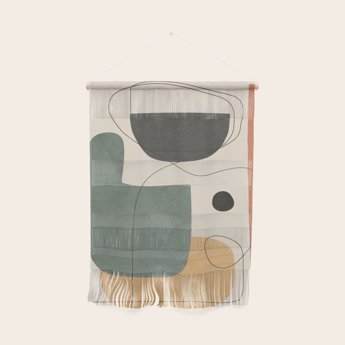 Abstract Minimal Shapes 25 Wall Hanging Gallery Image 1