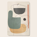 Abstract Minimal Shapes 25 Cutting Board Gallery Image 1