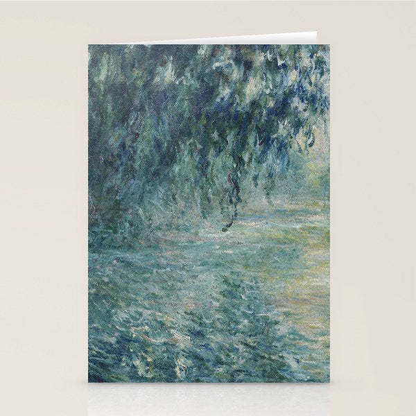 Morning on the Seine, Claude Monet Stationery Card Gallery Image 1