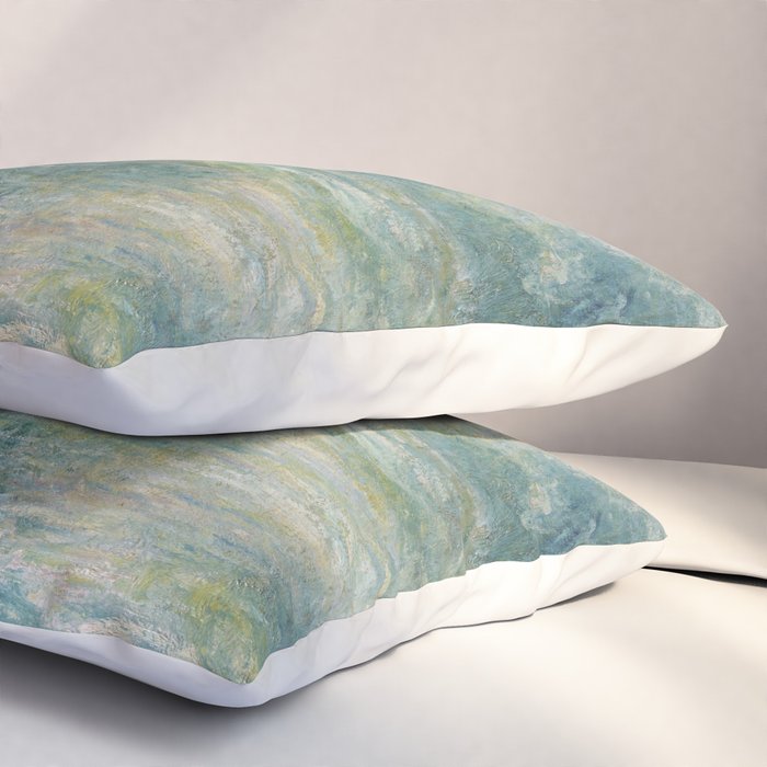 Morning on the Seine, Claude Monet Pillow Sham Gallery Image 3
