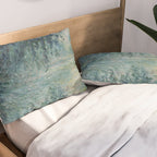 Morning on the Seine, Claude Monet Pillow Sham Gallery Image 2