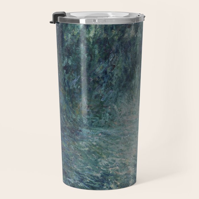 Morning on the Seine, Claude Monet Travel Mug Gallery Image 3