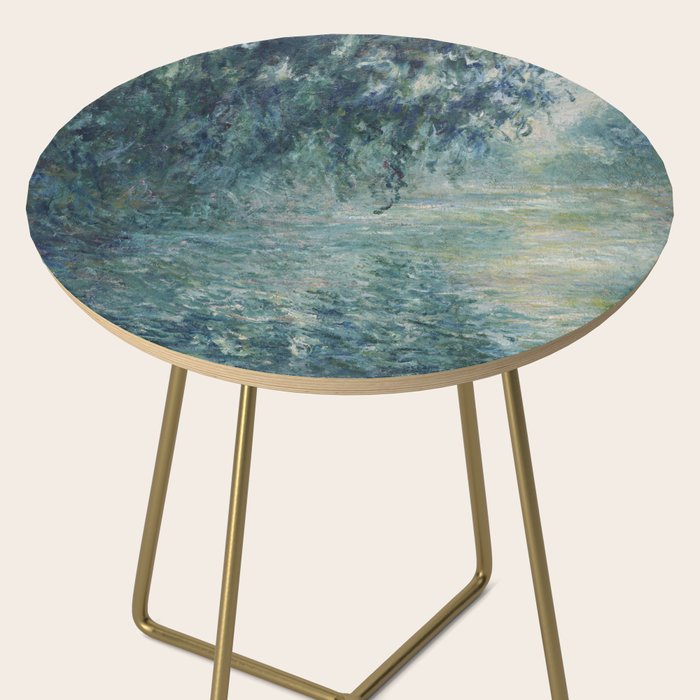Morning on the Seine, Claude Monet Side Table Gallery Image 2