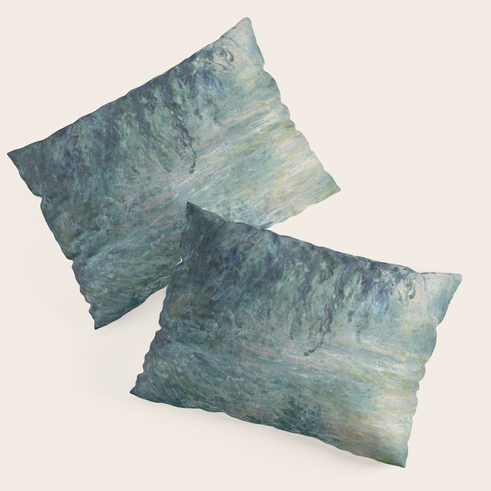 Morning on the Seine, Claude Monet Pillow Sham Gallery Image 1