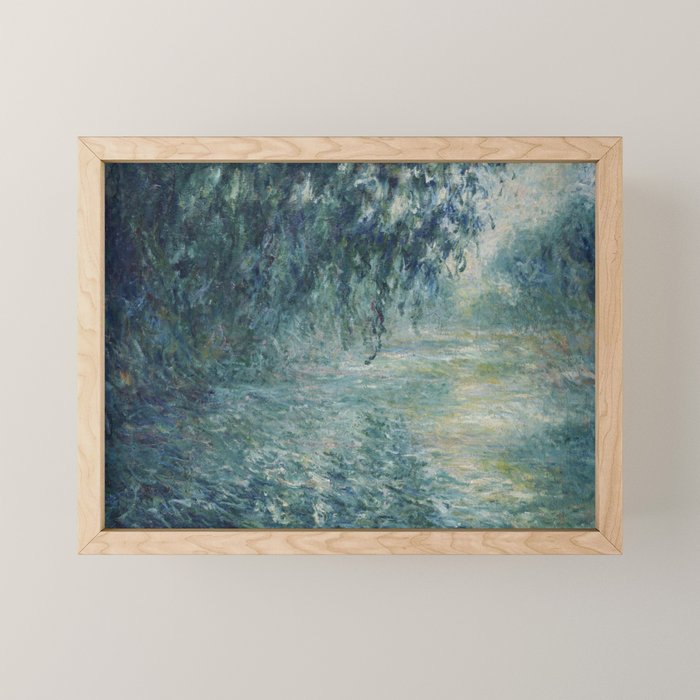 Morning on the Seine, Claude Monet Mini Art Print Gallery Image 1