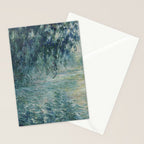 Morning on the Seine, Claude Monet Stationery Card Gallery Image 2