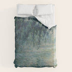 Morning on the Seine, Claude Monet Duvet Cover Gallery Image 6