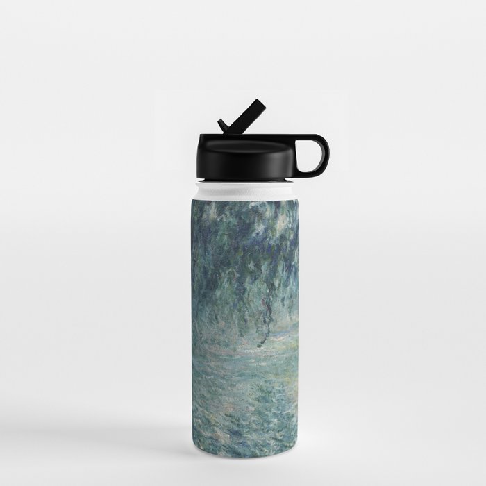 Morning on the Seine, Claude Monet Water Bottle Gallery Image 1