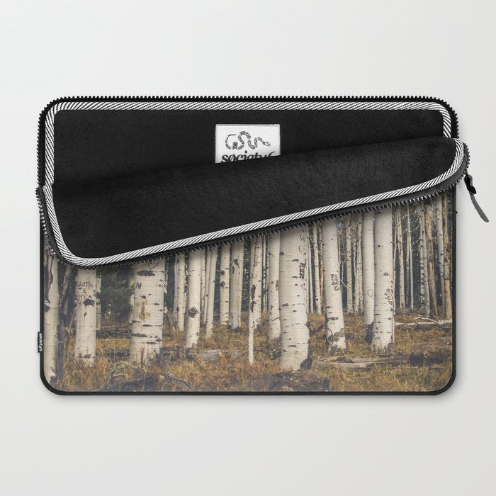 Trees of Reason - Birch Forest Laptop Sleeve Gallery Image 2