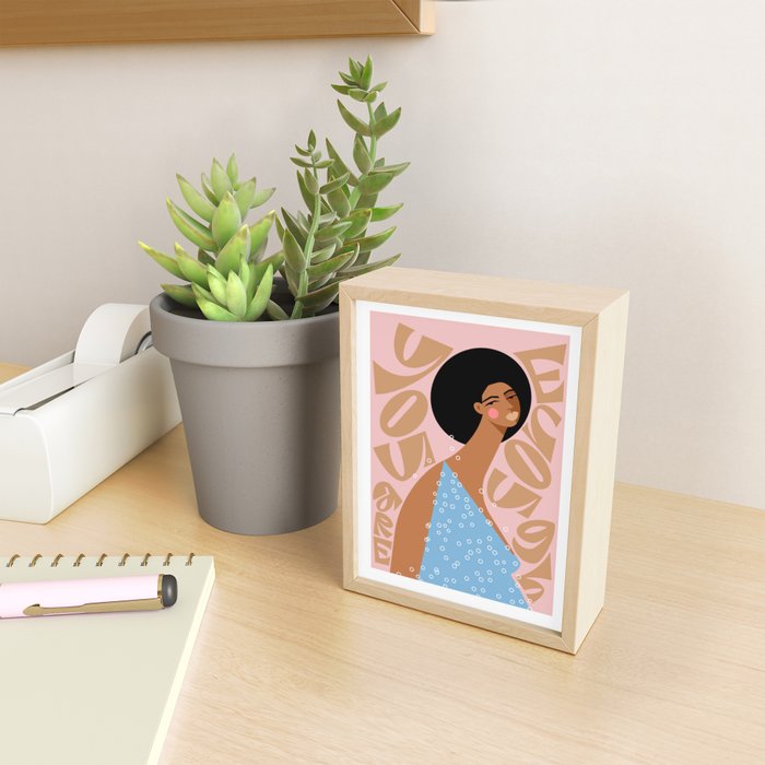 You Are Enough Mini Art Print Gallery Image 2