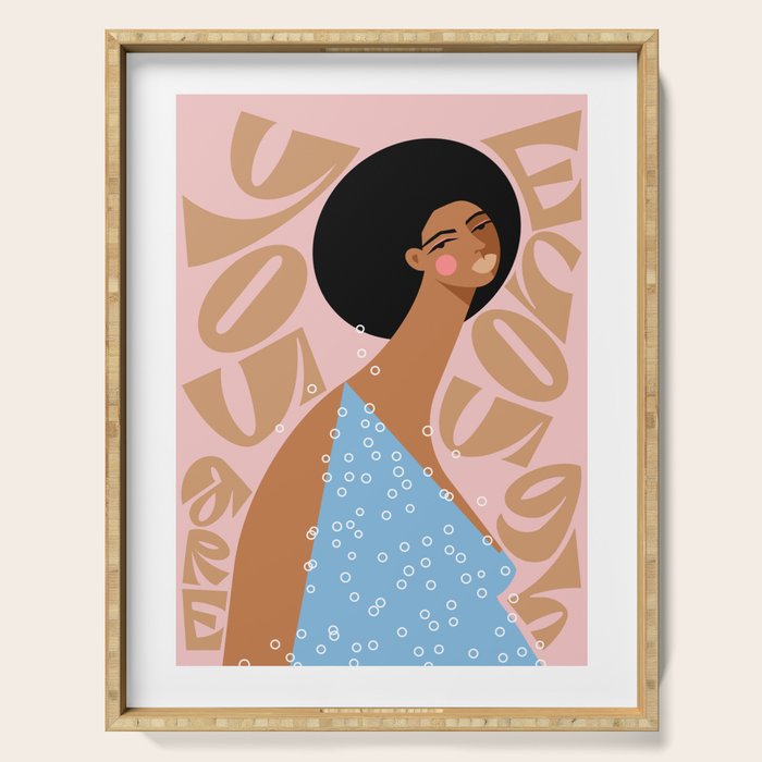You Are Enough Serving Tray Gallery Image 1