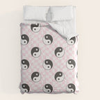 Yin yang checkered pattern Comforter Gallery Image 6