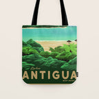 Travel Poster - antigua Tote Bag Gallery Image 1