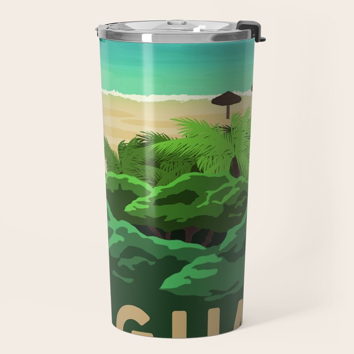 Travel Poster - antigua Travel Mug Gallery Image 2