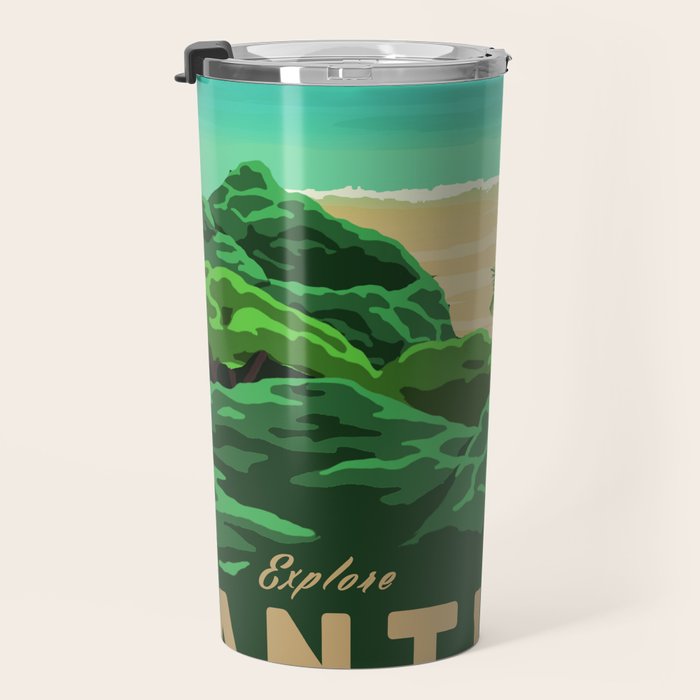Travel Poster - antigua Travel Mug Gallery Image 3