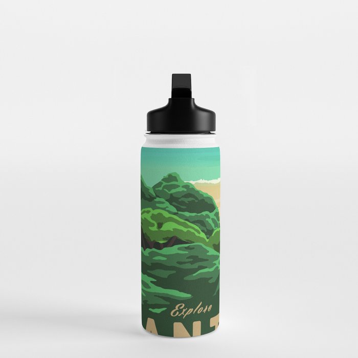 Travel Poster - antigua Water Bottle Gallery Image 3