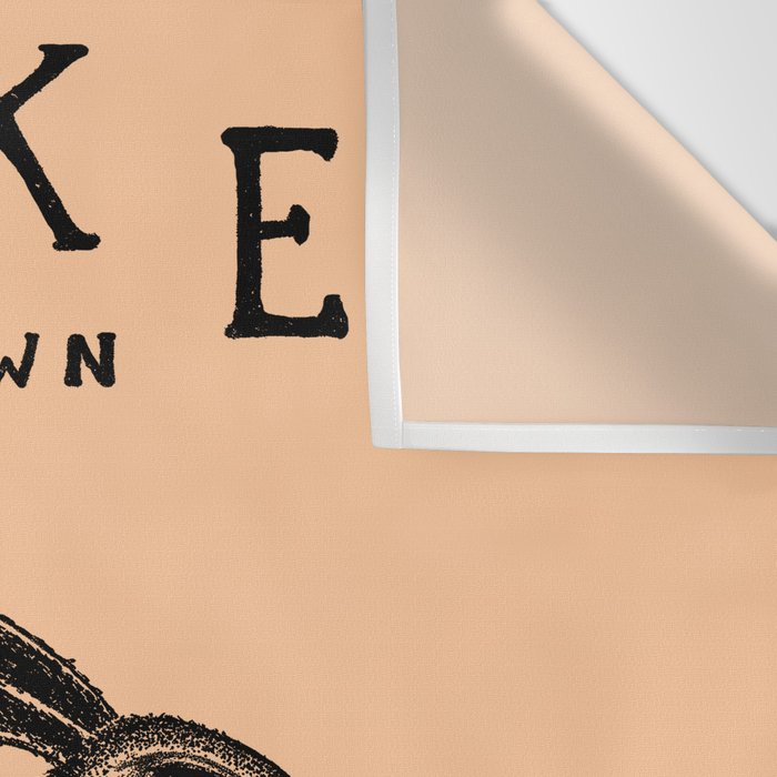 MAKE YOUR OWN LUCK (Coral) Wall Tapestry Gallery Image 3