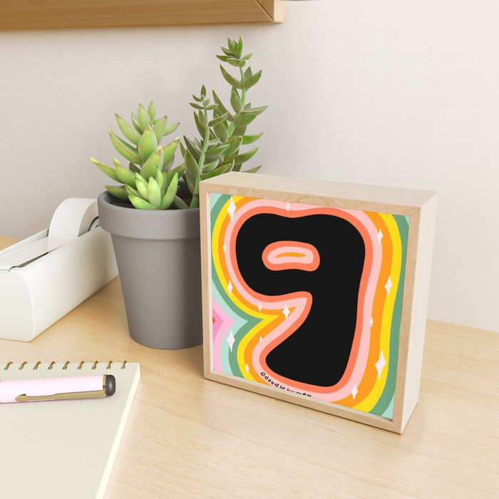 Rainbow 9 Mini Art Print Gallery Image 2