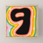 Rainbow 9 Mini Art Print Gallery Image 1