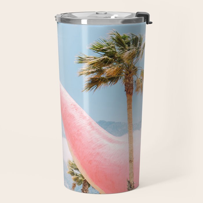 Pink Dinosaur in Cabazon - Palm Springs - California Travel Photo Travel Mug Gallery Image 2