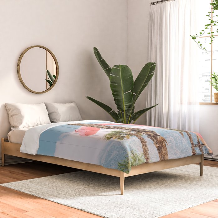 Pink Dinosaur in Cabazon - Palm Springs - California Travel Photo Comforter Gallery Image 2