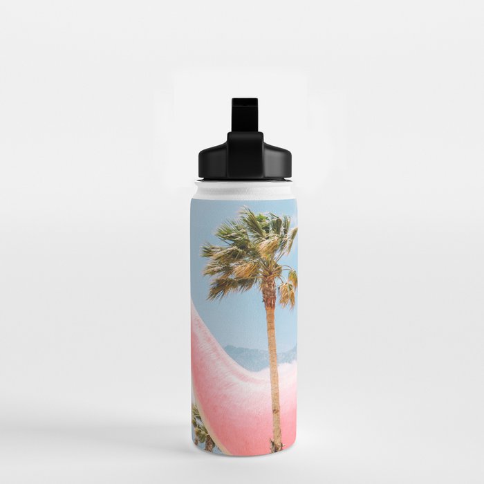 Pink Dinosaur in Cabazon - Palm Springs - California Travel Photo Water Bottle Gallery Image 2