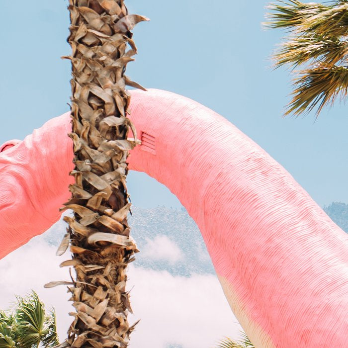Pink Dinosaur in Cabazon - Palm Springs - California Travel Photo Coffee Mug Gallery Image 2