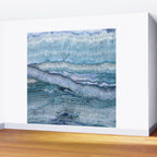Mystic Stone Aqua Blue Wall Mural Gallery Image 2