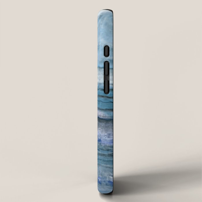 Mystic Stone Aqua Blue iPhone Case Gallery Image 2