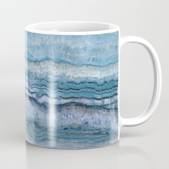 Mystic Stone Aqua Blue Coffee Mug Gallery Image 1