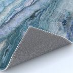 Mystic Stone Aqua Blue Rug Gallery Image 4