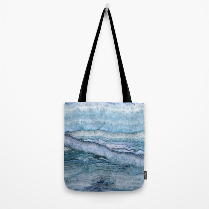 Mystic Stone Aqua Blue Tote Bag Gallery Image 2