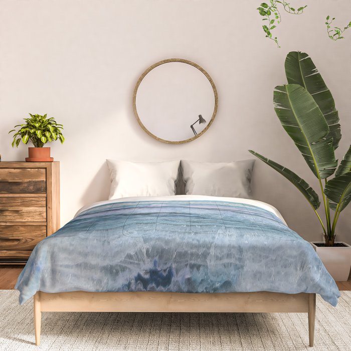 Mystic Stone Aqua Blue Comforter Gallery Image 3