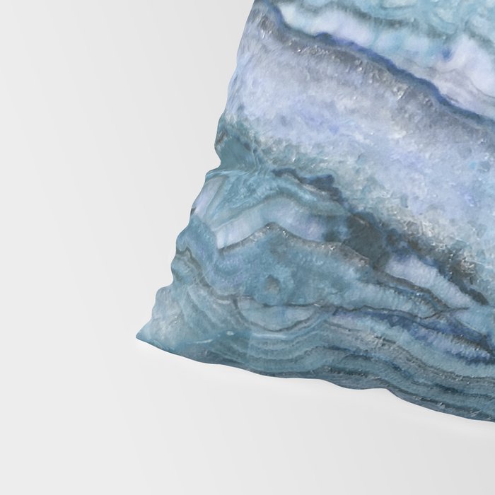 Mystic Stone Aqua Blue Pillow Sham Gallery Image 4