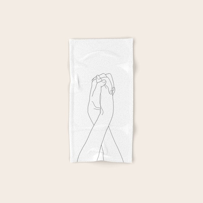 Never Let Me Go II Hand & Bath Towel Gallery Image 1