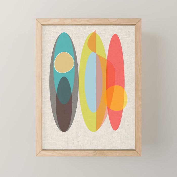 SURF  Mini Art Print