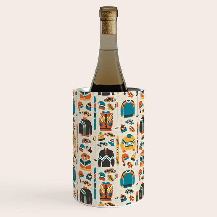Vintage Skiwear Wine Chiller Gallery Image 1